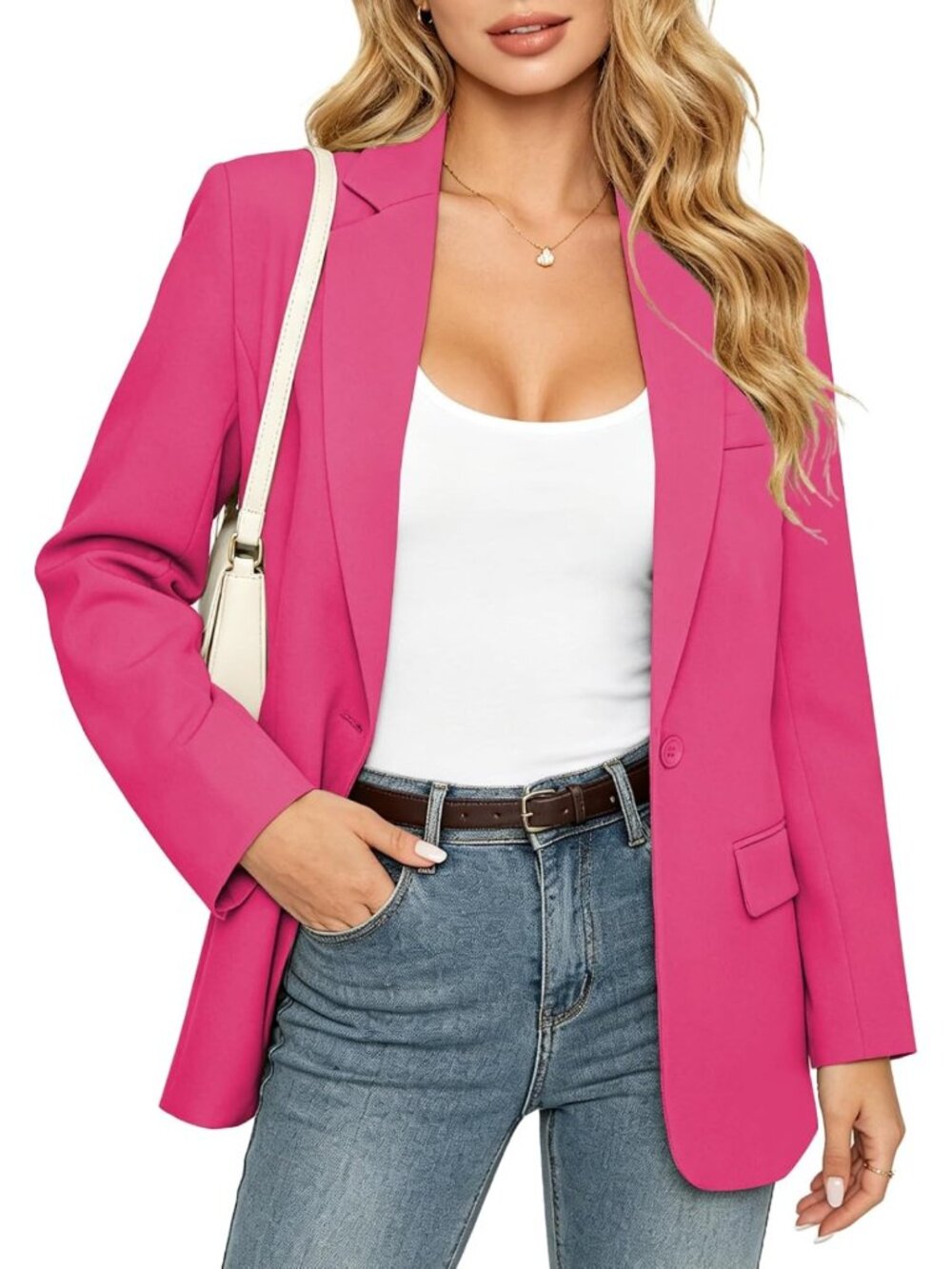 Chic Women's Blazer for Business Casual Workwear | Summer Office Jacket 2026